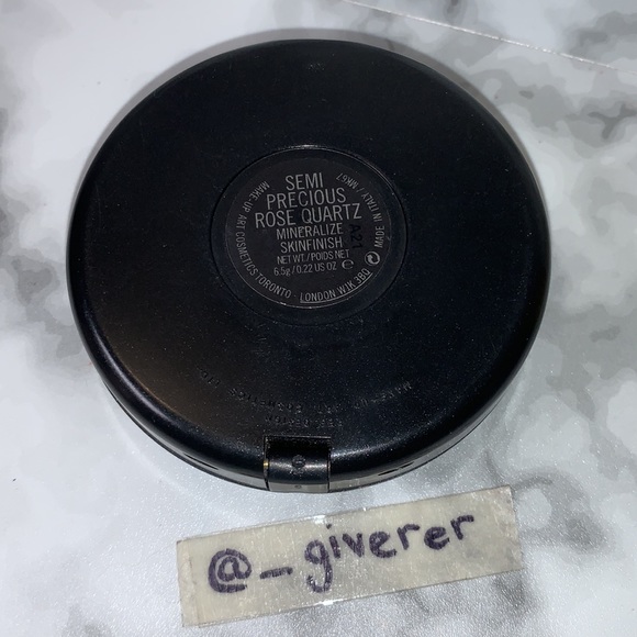 SEMI PRECIOUS ROSE QUARTZ MAC MIneralized Skinfinish - Picture 10 of 17